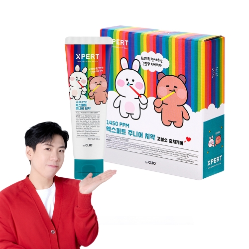 엑스퍼트 고불소 어린이치약 후르츠민트 100g