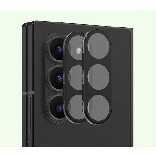 LAB.C 갤럭시Z 폴드6 카메라 렌즈 보호 강화유리 블랙링 보호필름 (렌즈 2매)