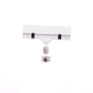 아트사인 3988/G9047/쇼클립 자석스탠드/클립 소/1개입 POP 알림판 홍보 네임 게시 표찰 메모꽂이 안내표홀더