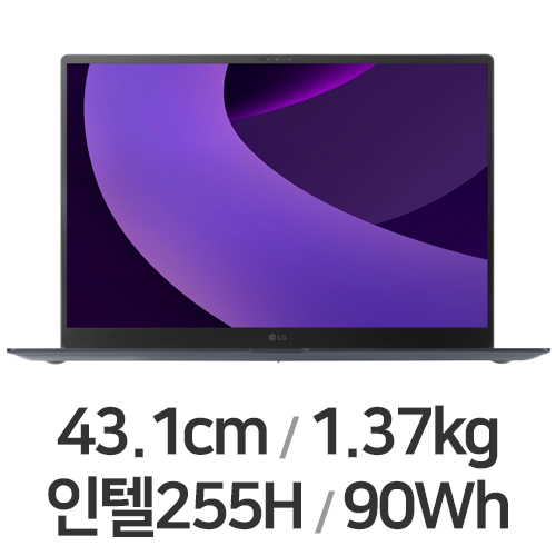 LG전자 2025 그램 프로17 17Z90TP-GD7BK (가전 구독 (월))_이미지