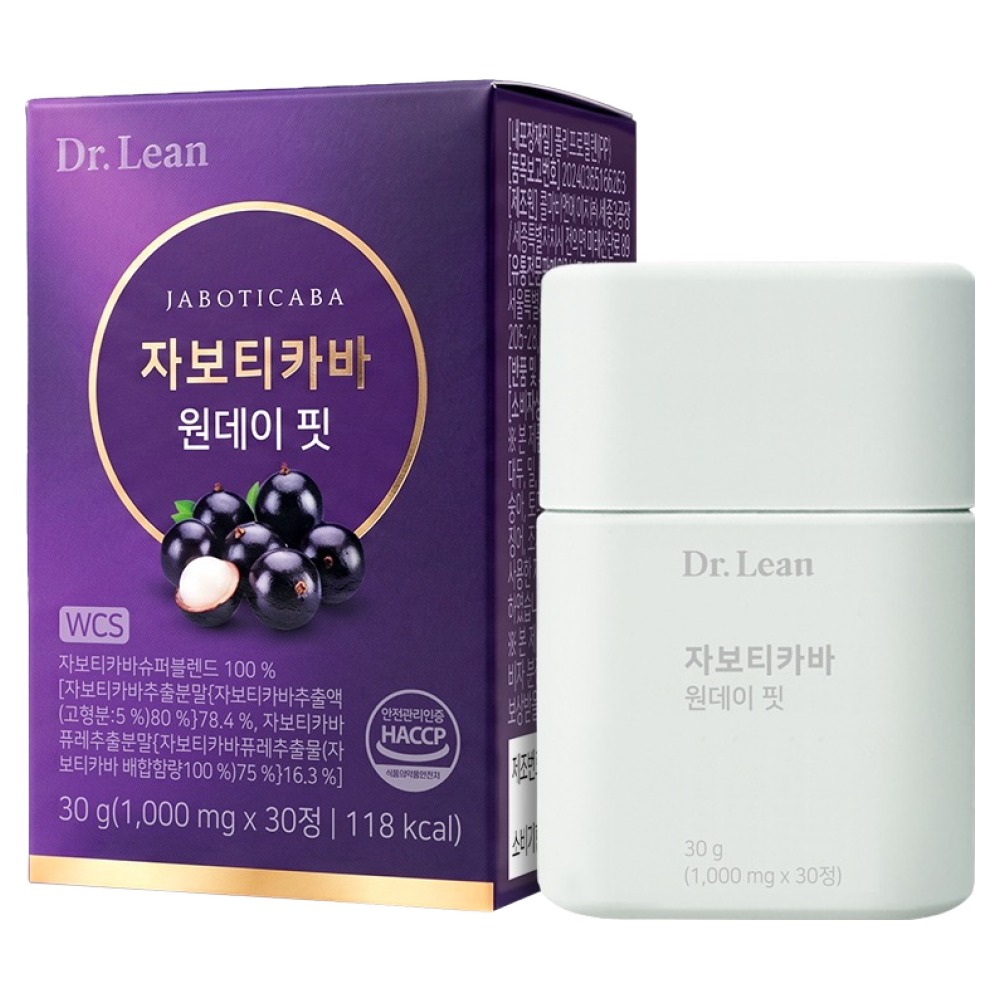 닥터린 자보티카바 원데이 핏 1000mg 30정
