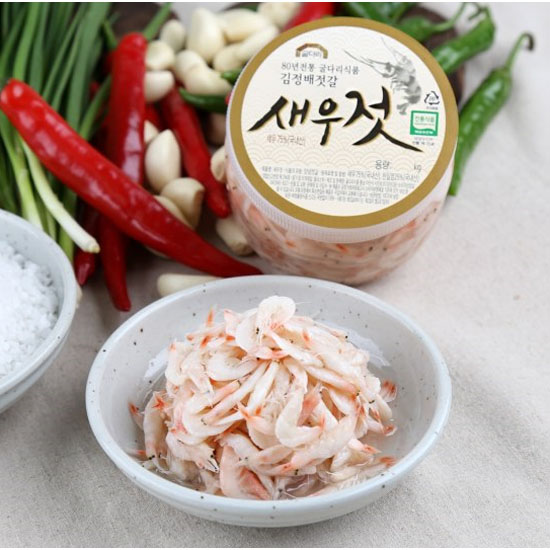 굴다리식품 김정배젓갈 새우젓 육젓 특 1kg (1개)