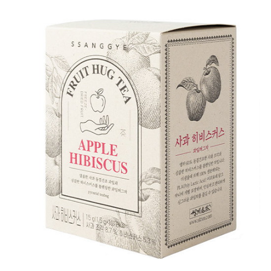 과일 허그 사과 히비스커스 10T