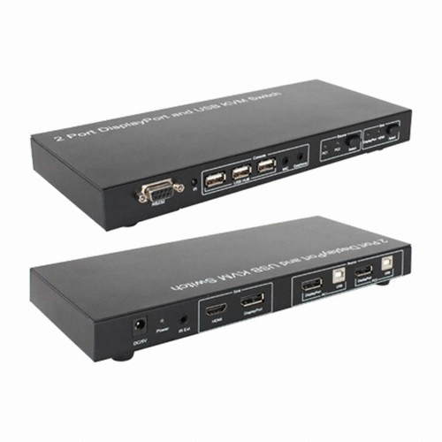 강원전자 NETmate DisplayPort KVM 2:1 스위치 (NM-DK02U)