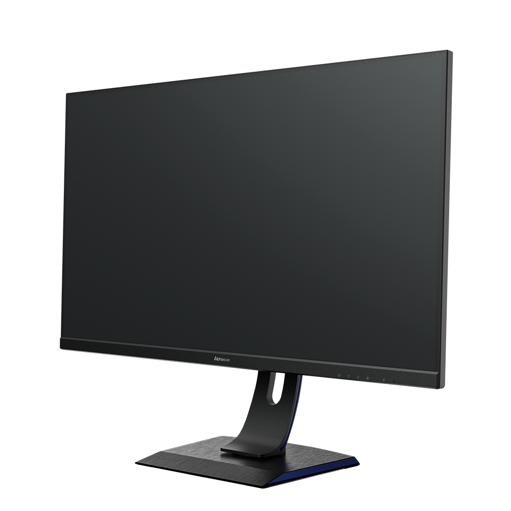 알파스캔 3225UC 4K UHD IPS USB-C 도킹 허브 멀티스탠드 무결점_이미지