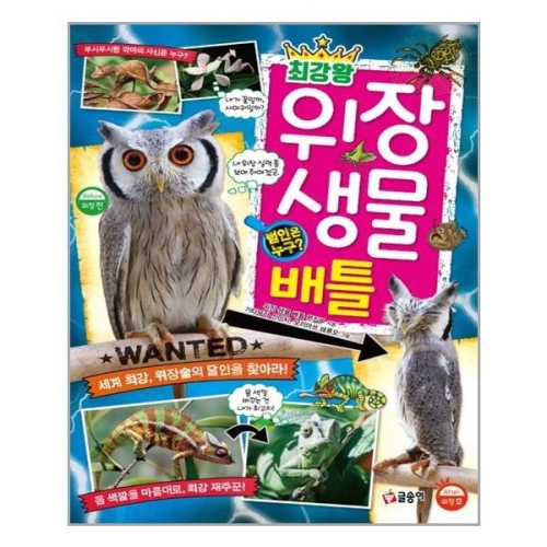글송이 최강왕 위장 생물 배틀_이미지