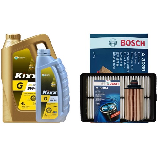 GS칼텍스 킥스 G SP 5W30 5L + 보쉬필터 쌍용 토레스 1.5 가솔린 터보이미지입니다. 누르면 해당 게시물로 새창이동합니다.