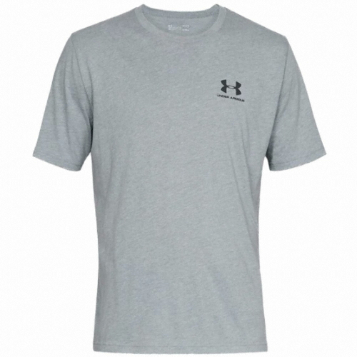 언더아머 스포츠스타일 레프트 체스트 반팔 티셔츠 1326799 (036, 스틸라이트헤더)_이미지