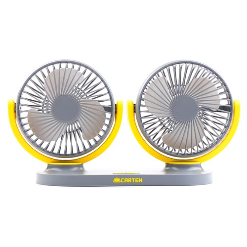 3단조절 듀얼 차량용 선풍기 CT088