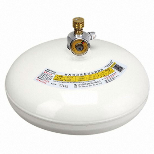 한국소방기구제작소 자동확산 소화기 3kg (1개)