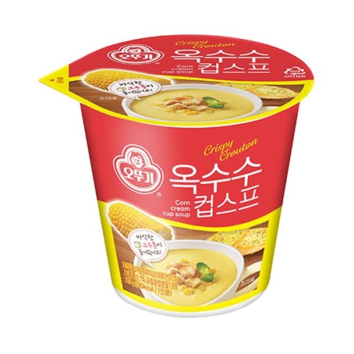 오뚜기 옥수수 컵스프 27g (1개)_이미지