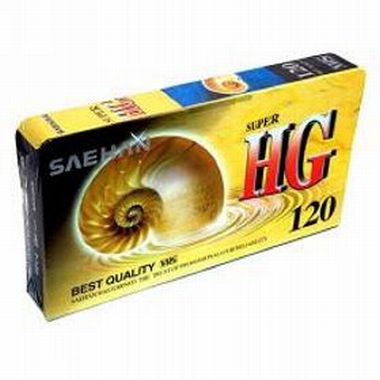 새한 HG VHS테이프 120분 x 10EA