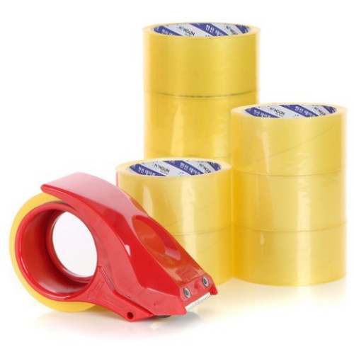 쿠팡 코멧 박스테이프 48mm x 50m 10개 + 커터기 세트