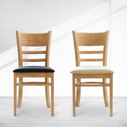 모리프 케빈 원목 식탁의자 (1개)