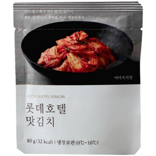  롯데호텔 맛김치 80g [10개]