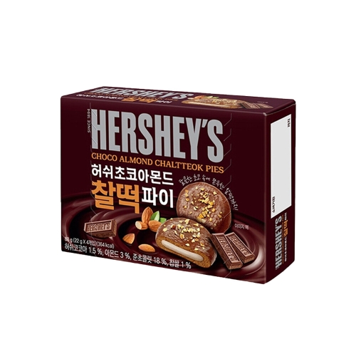 허쉬 초코 아몬드 찰떡파이 88g