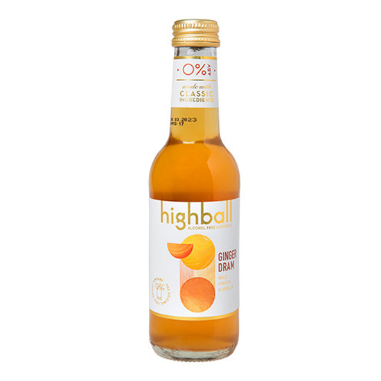 하이볼 무알콜 스파클링 진저 드람 250ml (6개)
