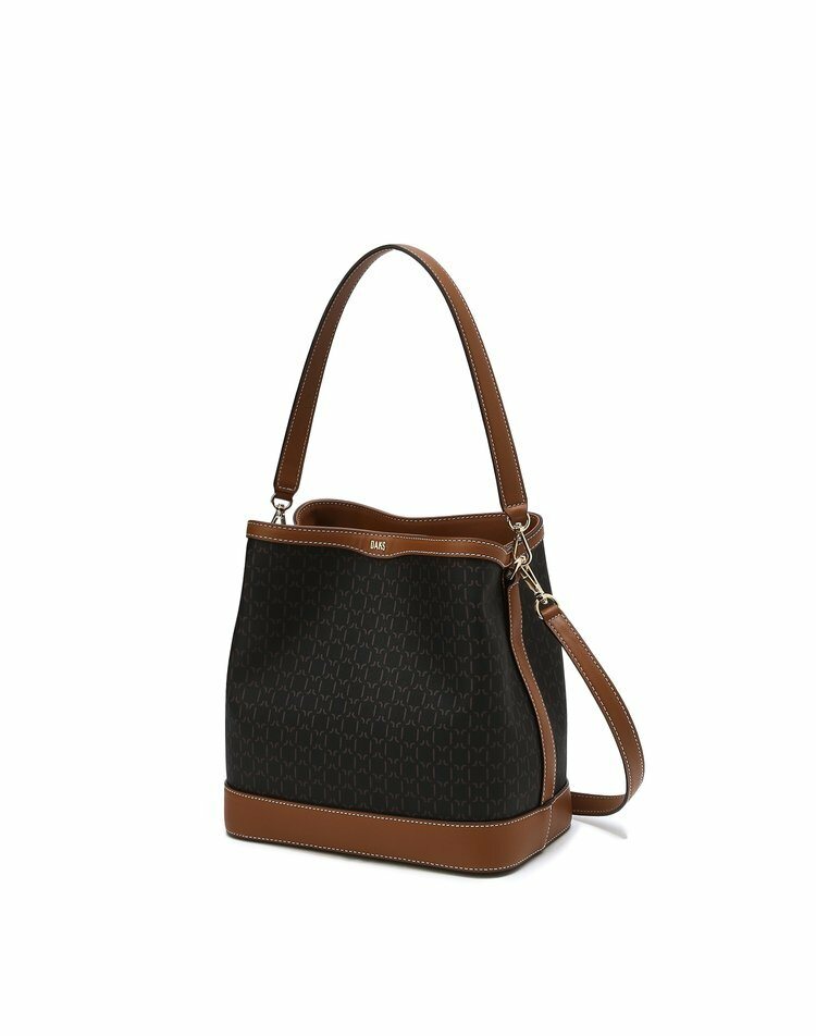 닥스 세인트바넷 DD패턴 가죽배색 M 버킷백_DCBA6E863W3_이미지