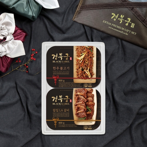 엔타스프레쉬미트 경복궁 한우불고기 + 칼집LA갈비 선물세트 2호 1.2kg이미지입니다. 누르면 해당 게시물로 새창이동합니다.