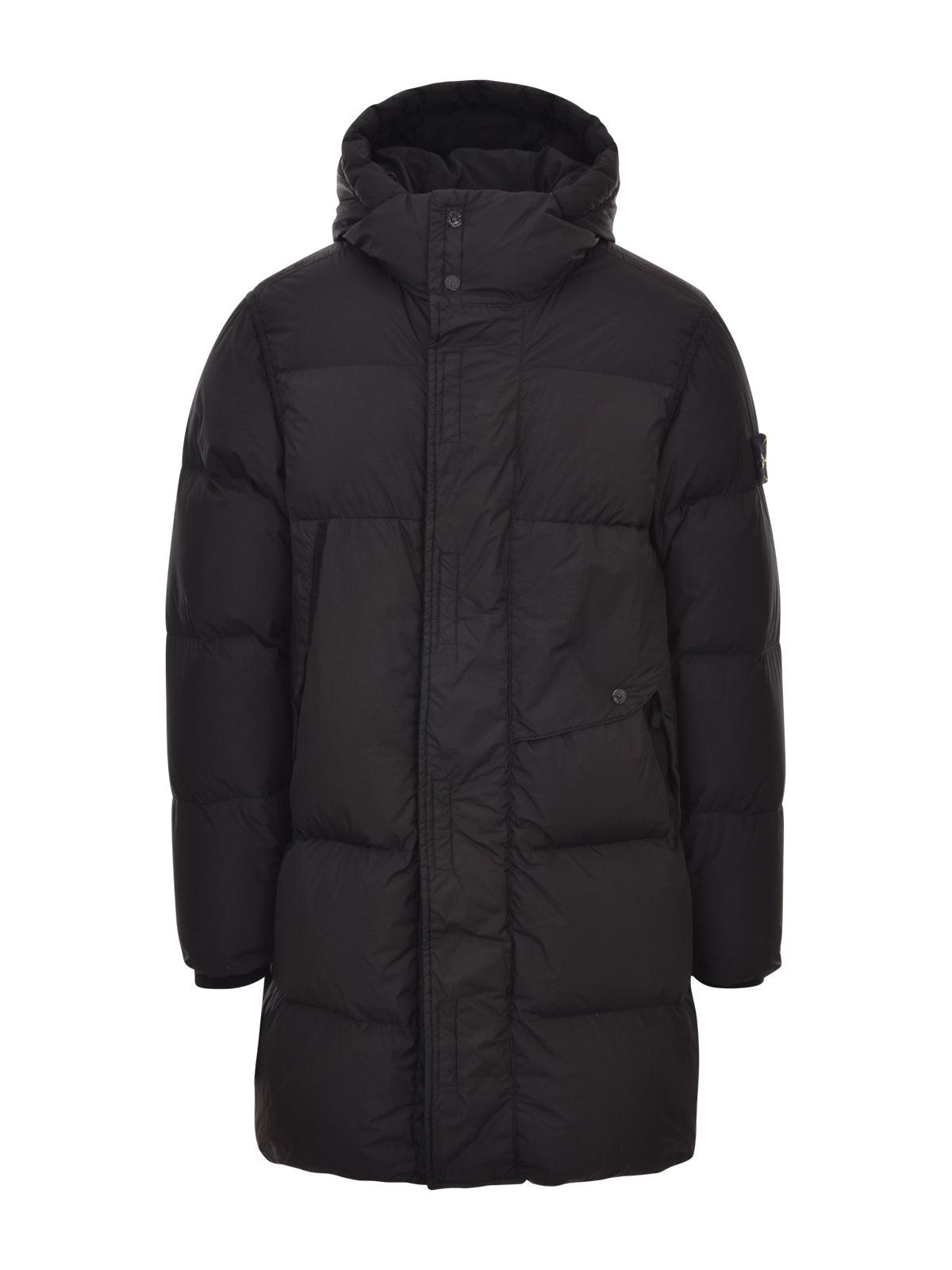 스톤아일랜드 페더 후드 패딩 791570323 (V0058, 그린)_이미지