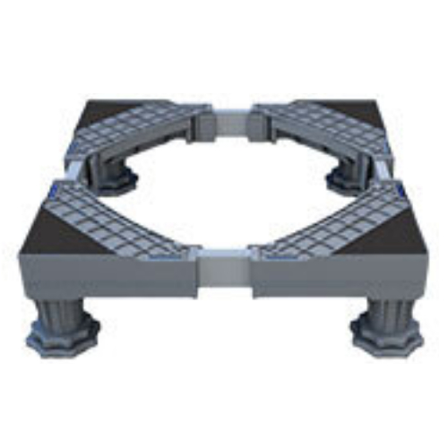 세탁기 싱글 프레임 받침대 4발_이미지