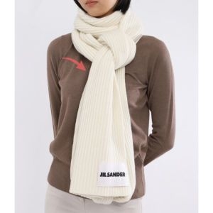 질샌더 Wool Scarf J47ZZ0125 J14737 106 울 스카프
