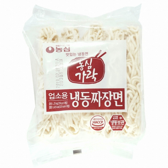 농심 가락 업소용 냉동짜장면 1.25kg (8개)