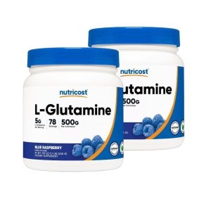 뉴트리코스트 L-글루타민 블루 라즈베리 500g (2개)