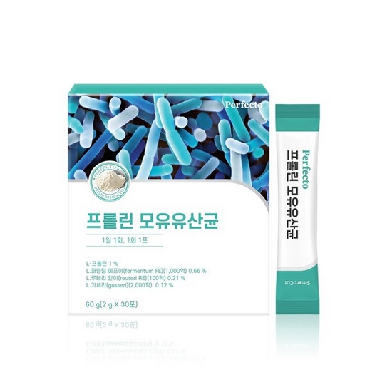 퍼펙토 프롤린 모유유산균 30포이미지입니다. 누르면 해당 게시물로 새창이동합니다.