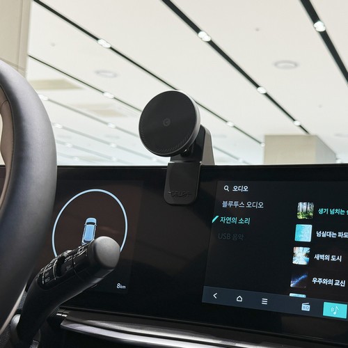 셀로트 맥세이프 15W 차량용 고속 무선충전거치대 + 맞춤형 마운트 오클립 기아 쏘렌토 MQ4 페이스리프트 2024년 전용