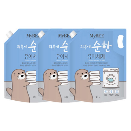 마이비 피부에 순한 유아세제 리필 2.1L (3개)