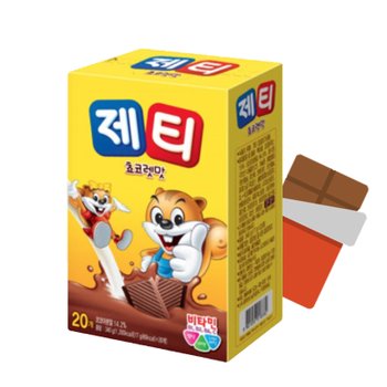 동서식품 제티 초콜릿맛 17g 20개입 (6개)