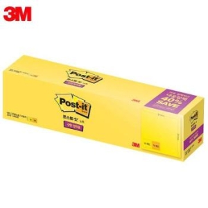 3M 노트 대용량팩 6N 20A 강한점착용 포스트잇 S7530288