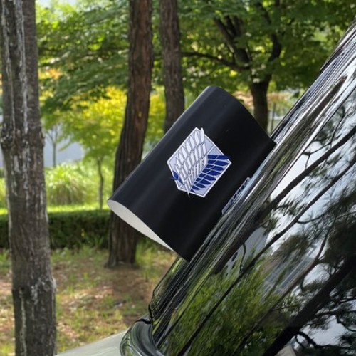 릴리온즈 라벨 스티커 진격의거인 조사병단 블랙