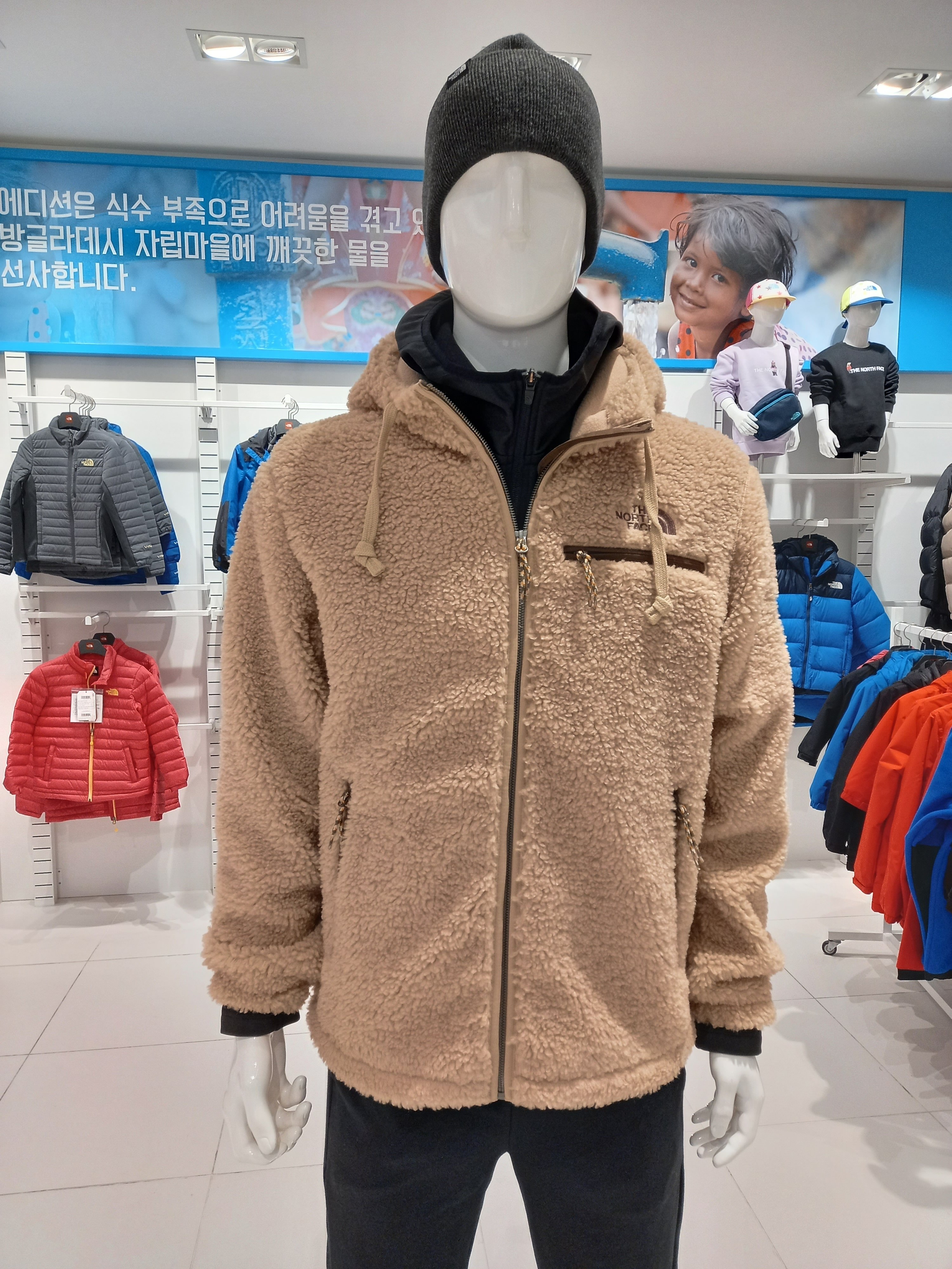  노스페이스 뽀글이 에코자켓 NJ4FM67B