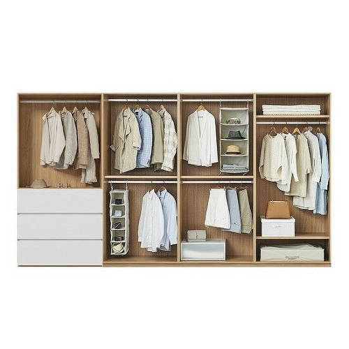 한샘 바이엘 채널 붙박이장 데일리서랍형 (330cm)_이미지