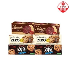 빈츠102g+칙촉90g+제로 초콜릿칩 84g 각 2개씩