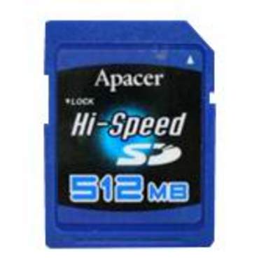 Apacer SD High-speed 88X (512MB)_이미지