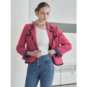 미쥬 르니앤맥코이 하이퀄리티 울 트위드 자켓 ML02JK200HJ