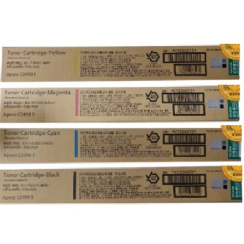 후지필름 비즈니스 이노베이션 정품 CT204009, CT204010, CT204011, CT204012 4색 세트_이미지