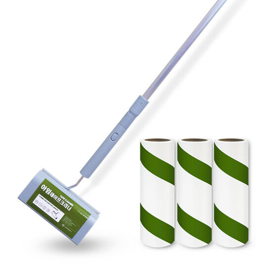 해피세일 아임 테이프클리너 3단 롱핸들+리필 (본품1개 + 리필4개)_이미지