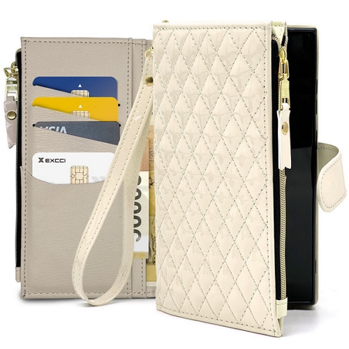 EXCCI 갤럭시S25 엣지 타슈에 다이어리 케이스