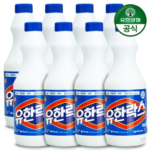 유한양행 유한락스 레귤러 1L (8개)