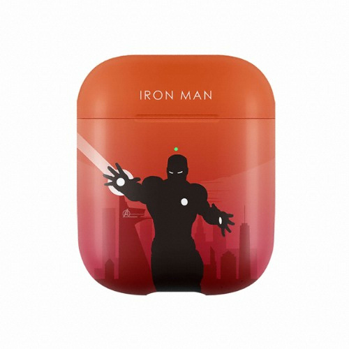 디엠케이코리아 에어팟 마블 히어로 실루엣 하드 케이스
