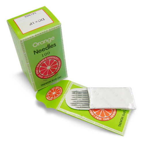 오렌지미싱 공업용 단추달이 바늘 TQX7