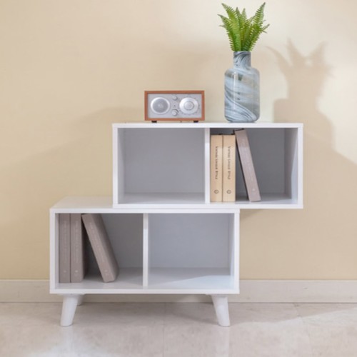 씨앤씨구스 디엘르 케파 지그재그 2단 책장 600