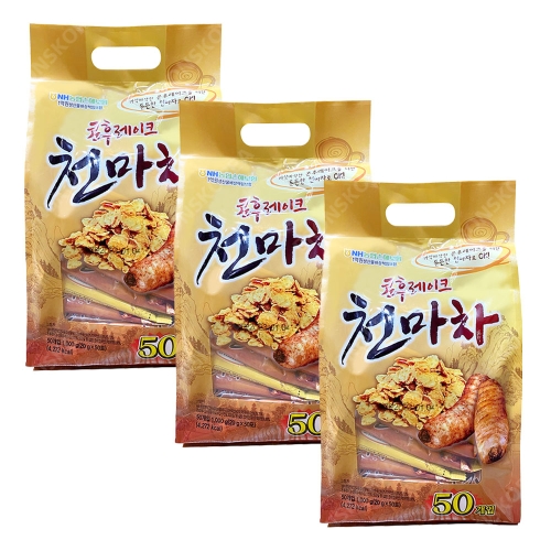 동일 콘후레이크 천마차 50T 3개 150T 콘플레이크 율무차 간식