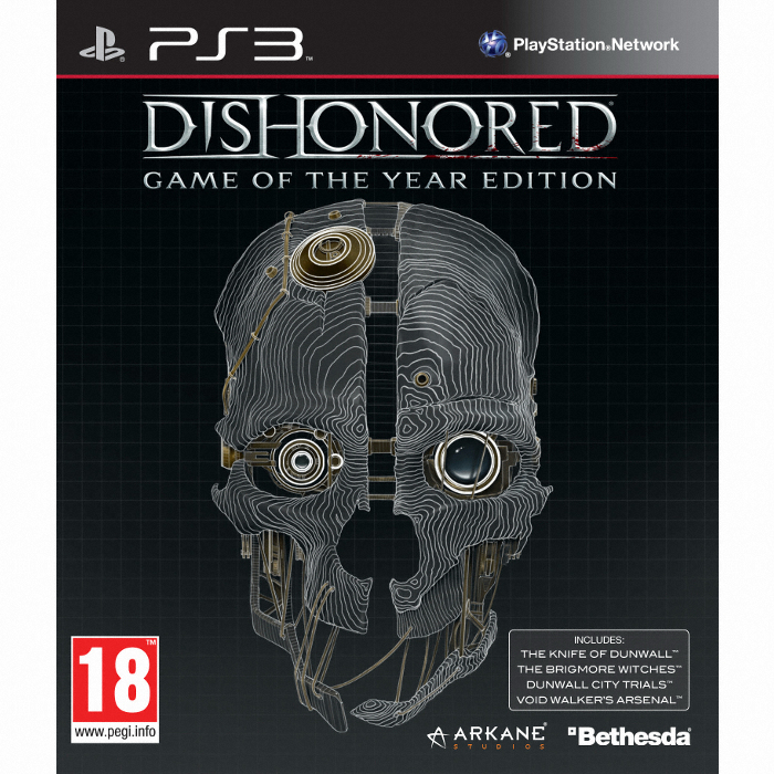 베데스다 소프트웍스 디스아너드 GOTY 에디션 PS3