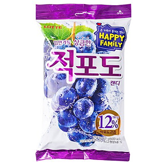 적포도 캔디 153g