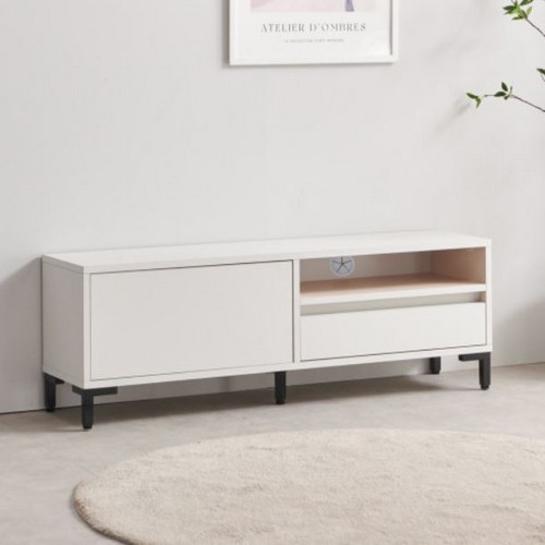 블레스가구  이브 미니 티비선반 티비다이 1200